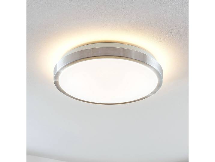 Emelie Round LED Plafonnier Ø35 Alu - Lindby - Salon / séjour - Moderne - Métal - Rond