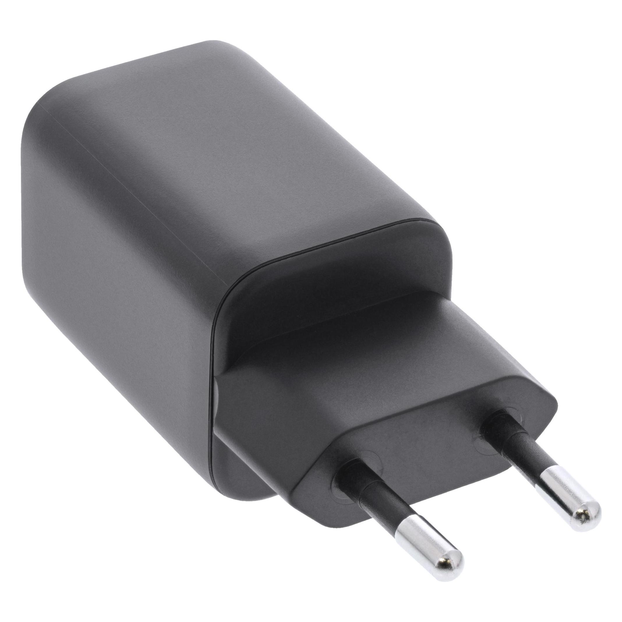 InLine Power Delivery + Quick Charge USB Netzteil (33 W, 2 Ports) (31508C)