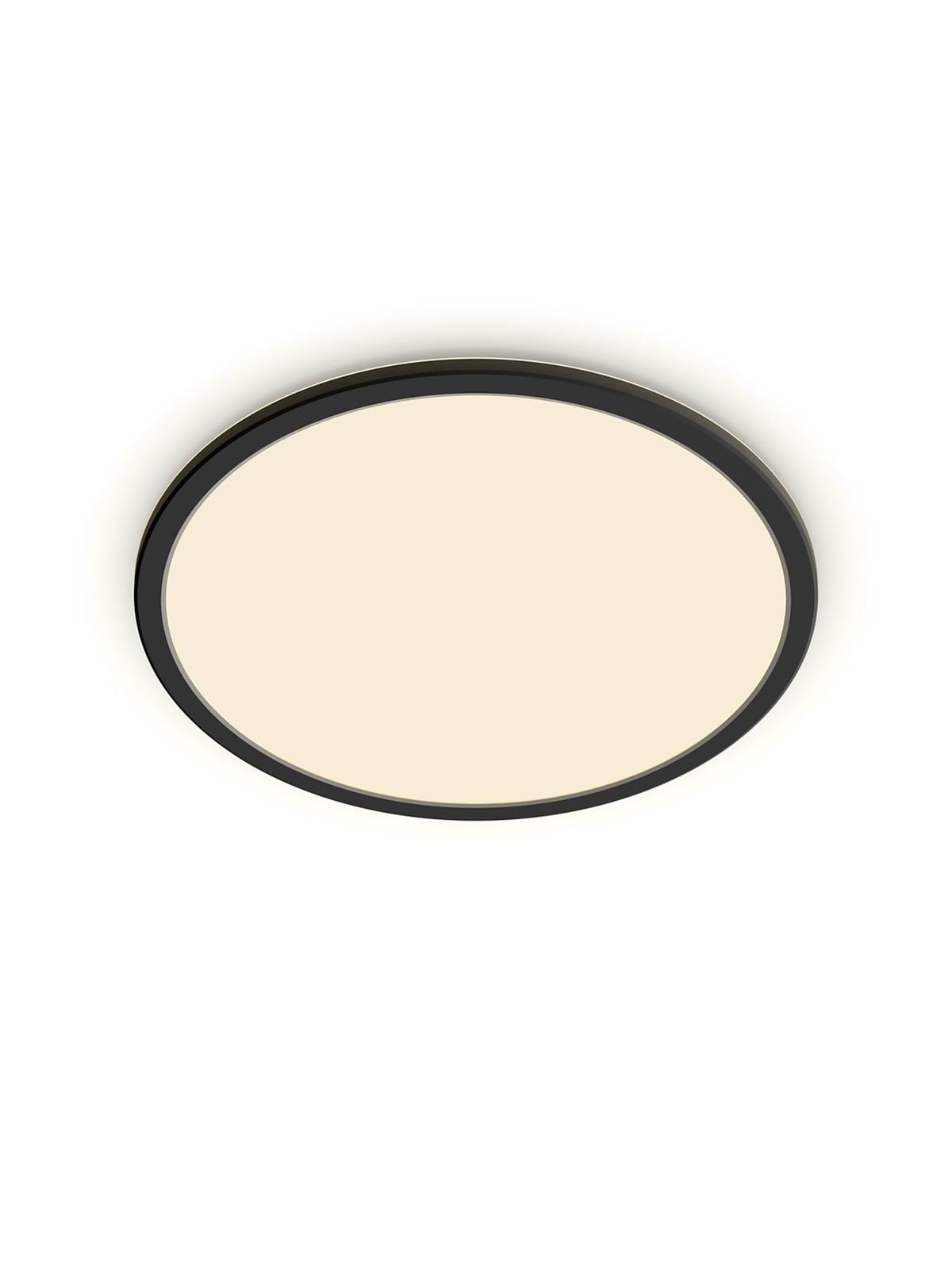 Philips Superslim CL550 Ceiling lamp Ø300 mm LED 18W 2700K SceneSwitch IP44, Black