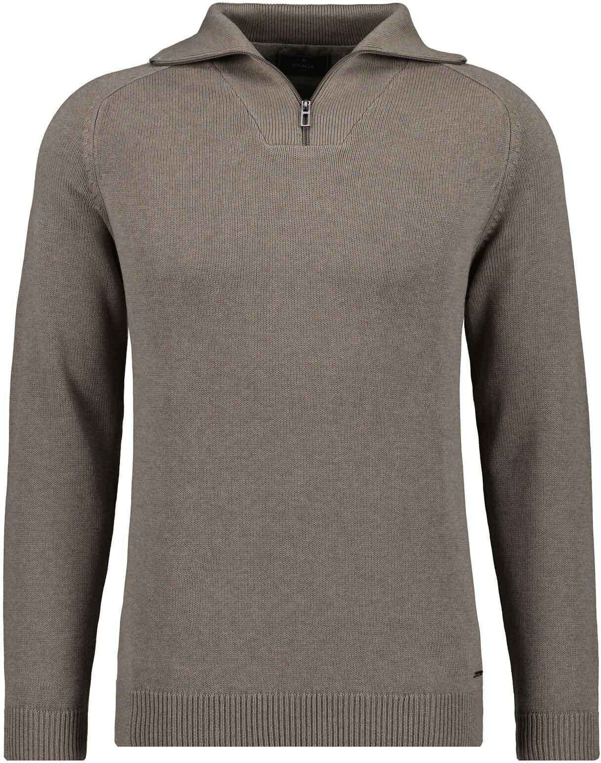 Troyer RAGMAN, Herren, Gr. 54, braun (camel), Strick, 100% Baumwolle, Pullover Troyer camel 54