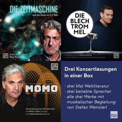 Schlagwerk meets Weltliteratur - H. G. Wells,Günter Grass,Michael Ende, Audio, 9783960970033