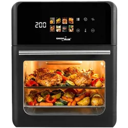 Greenblue AIR FRYER Heissluftfritteuse GB950, Fritteuse, Schwarz