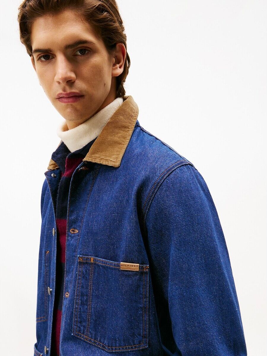 TOMMY HILFIGER Veste Lincoln col contrasté