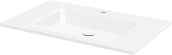 Bette BetteAqua Einbau-Waschtisch A071-000HLW1,PW 80x49,5cm, HLW1,PW, weiß