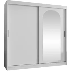 SCHWEBETÜRENSCHRANK Selfie 200 cm mit Schubladen