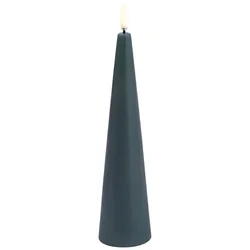 Uyuni LED Cone Candle 21,5cm Pine Green