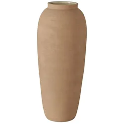Boltze Mediterrane Vase Malove, H 69 cm, Ø 28 cm, braun