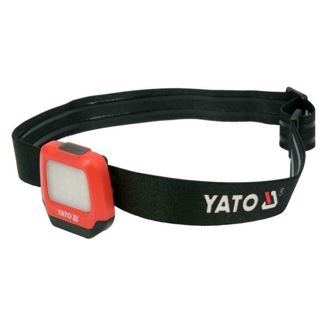 Yato Latarka Czołowa Na Czapkę Z Daszkiem 200lm (200 lm) (YT-08598)