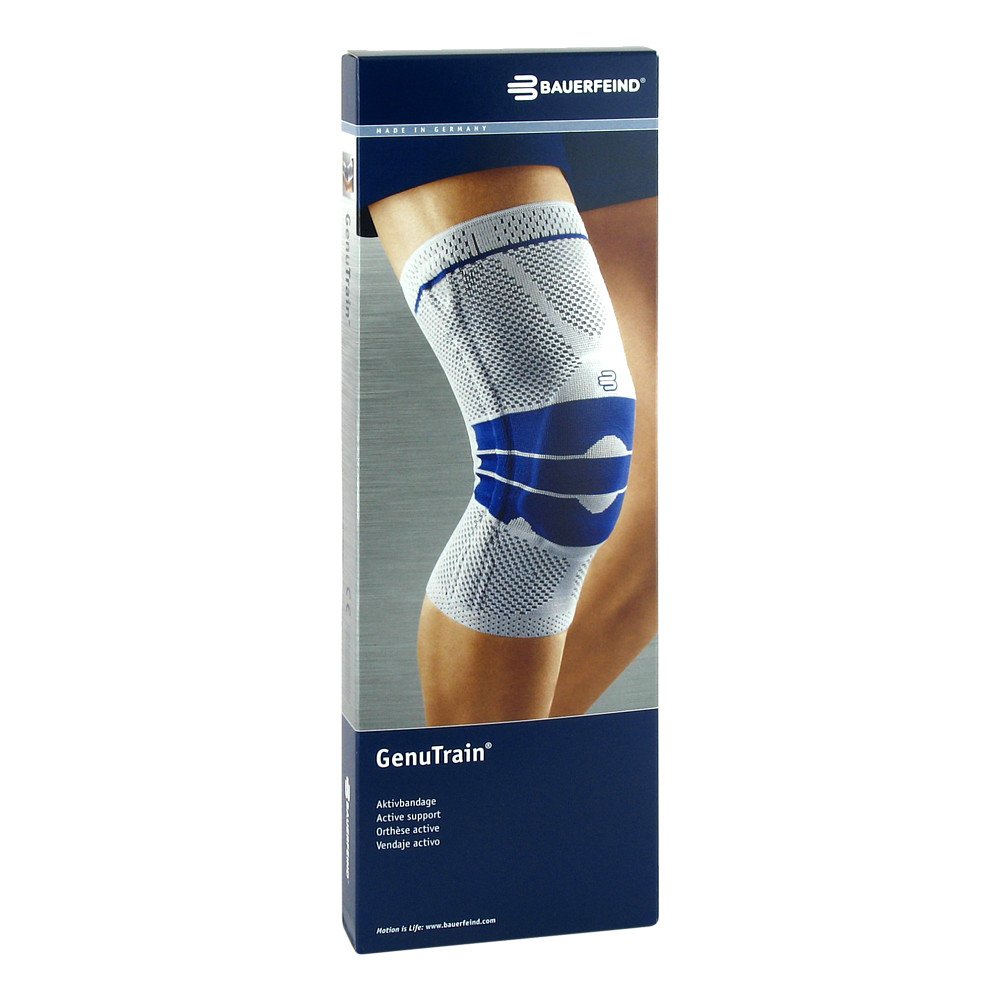 Bauerfeind AG / Orthopädie Genutrain Knieband.gr.3 titan 01285418
