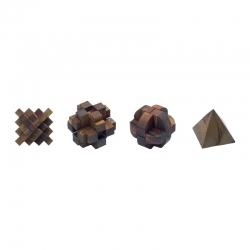 Denk- und Knobelspiele Puzzle Geschenkset II - Denkspiel - Knobelspiel - Geduldspiel 242593