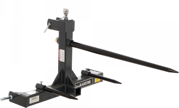 Blackstone B-BF 1000 - Fourche pour bottes - Attelage 3 points pour tracteur