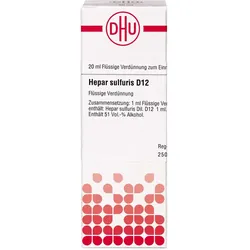 Hepar Sulf D12 20 ML