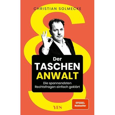 Der Taschenanwalt, Taschenbuch von Christian Solmecke, Yes Publishing, 978-3-96905-106-1