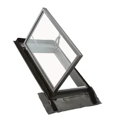 Roto Designo R2 Wohndachausstieg R28_ 055/080 K1DA Größe 055/080, Kunststoff weiß, 2fach Comfort, Alu Anthrazit-Metallic