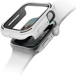 Uniq etui Torres Apple Watch Series 4/5/6/SE 40mm. biały/dove white, Smartwatch Zubehör, Weiss