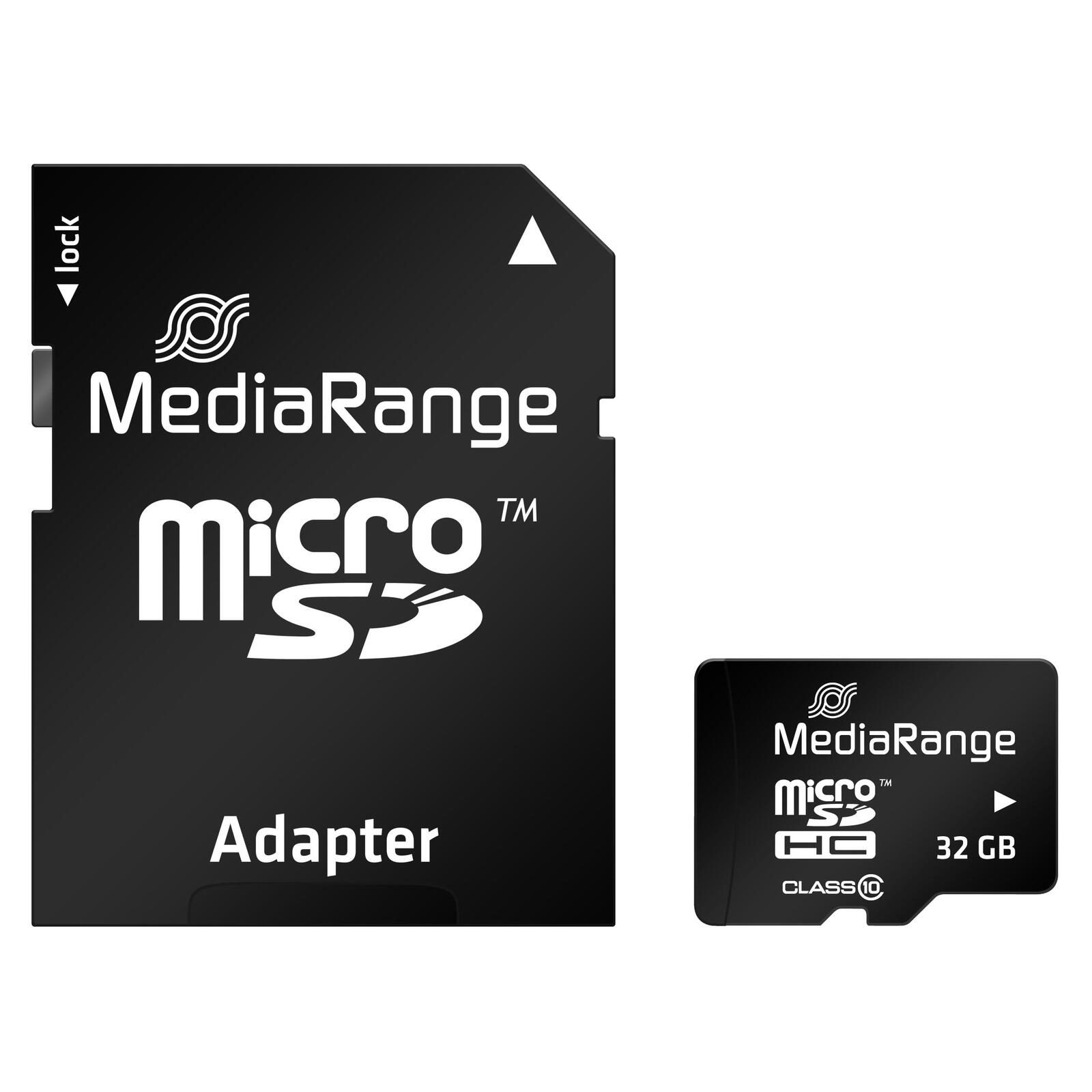 MediaRange Speicherkarte microSDHC 32GB MR959