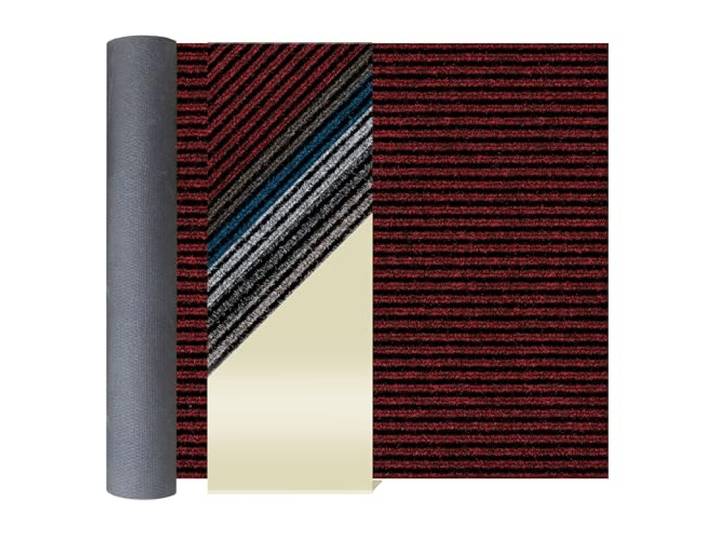 Primaflor Schmutzfangläufer Magnum 200x1000 cm Rot Meterware