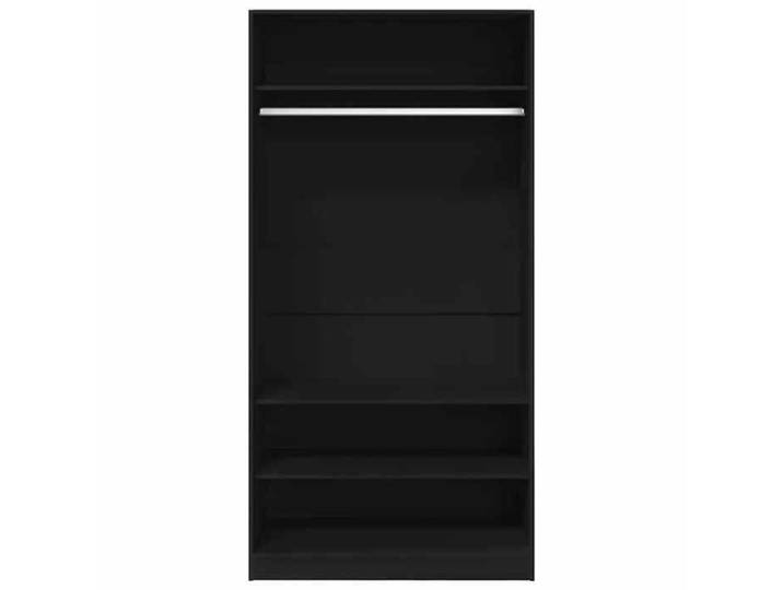 Magnifique Garde-robe Noir 100x50x200 cm Bois d'ingénierie - design polyvalent - pour maison - Noir 64.01 kg 2026_178683