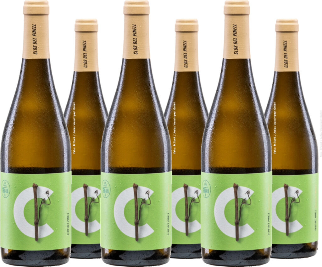 6er Vorteilspaket Clos del Pinell Blanco 2024 Cellers Unió