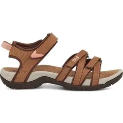TEVA Damen Sandale Tirra Leder, Größe 37 in Braun Braun
