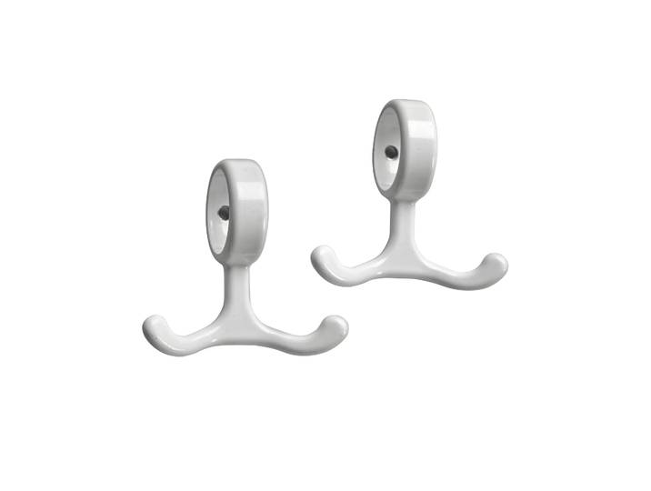 Essem Design Crochet Nostalgi lot de 2 blanc