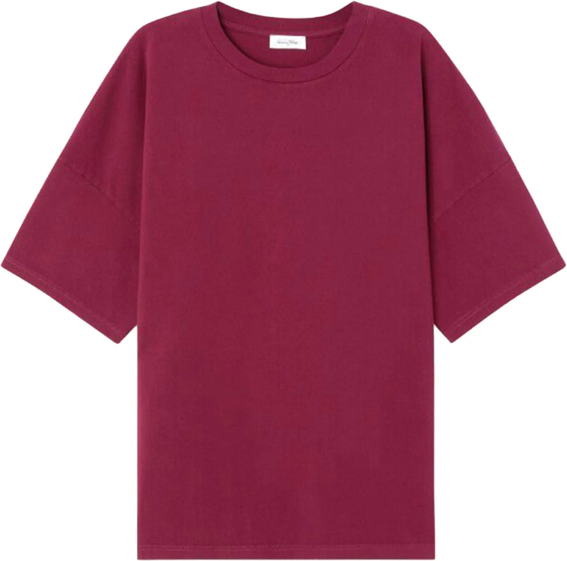 American Vintage T-shirt Fizvalley Bordeaux XS