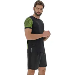 Macron, Herren, Sportshirt, Chinook SCB Billy (XXL), Gelb, Schwarz
