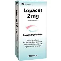 LOPACUT 2 mg Filmtabletten 10 St