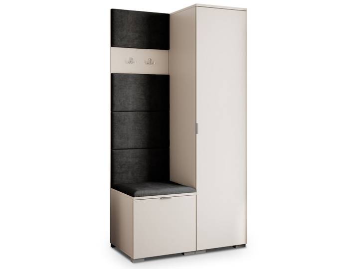 GARDEROBENSCHRANK LORI 95/181/51 cm Modern Kaschmir