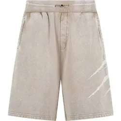 PLEIN SPORT Jogging-Shorts SCRATCH, Größe 4XL in Beige 06