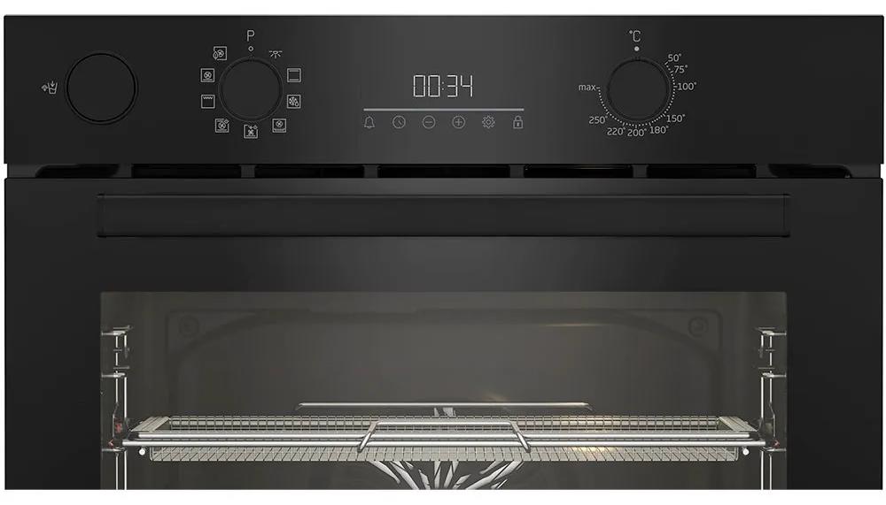 Beko BBIS17300BSEA, Medium, Elektrischer Ofen, 72 l, 72 l, Dampf, 5 Regale
