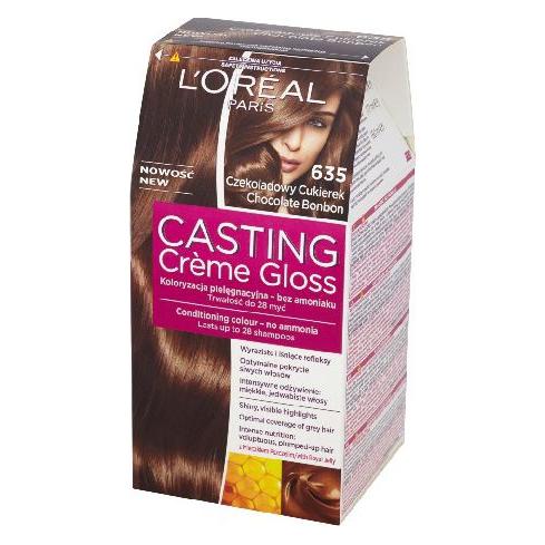 L'Oréal Paris Creme Gloss Color kremas Nr. 635 Chocolate Candy (635 Chocolate Candy) (L'O-0284954)