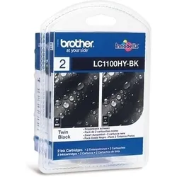 Brother, Druckerpatrone, LC-1100HYBKBP2 Tintenpatrone schwarz Doppelpack 900 Seiten VE=2 Schwarz MFC 6490 C (BK)