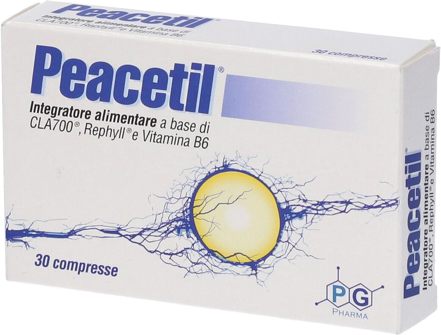 PG PHARMA Srl Pg Pharma, Peacetil, 30 Compresse