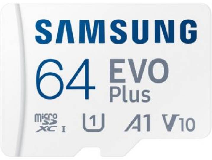 Samsung - Carte Micro Sd 64go Evo Plus Avec Adaptateur