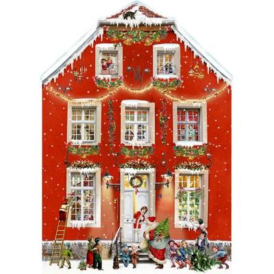 A3-Wand-Adventskalender – Weihnachten bei uns Zuhaus