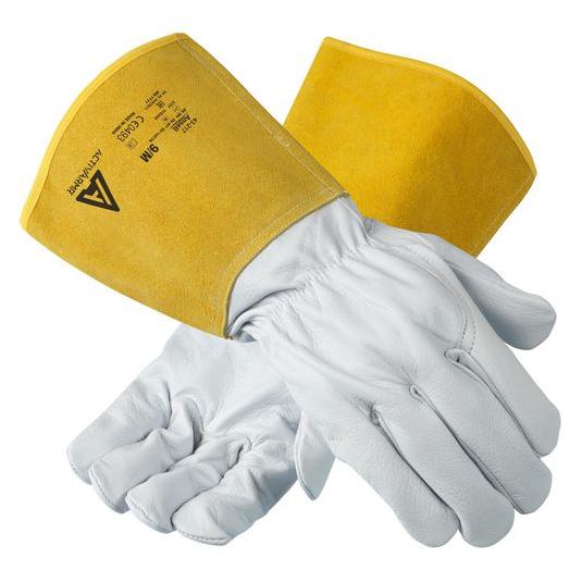 Ansell Schweisserhandschuhe 43217100 Grösse 10 Weiss 6 Paar (10) (43217100)