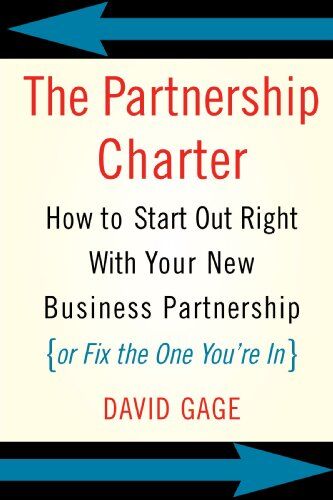 Gage - The Partnership Charter: How to Start Out Right with Your New Business Partnership - Preis vom 17.10.2026 19:25:27 h