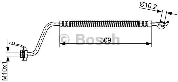 Bosch 1 987 481 890 Brake hose