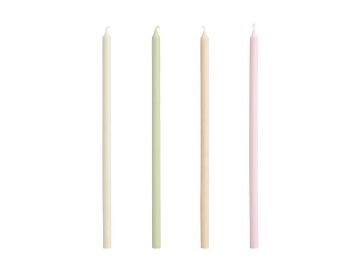 HAY Bougies Slim lot de 4 Pastels