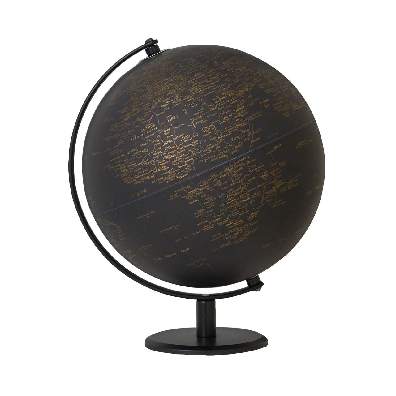 TROIKA Globus PLANET goldfarben, schwarz
