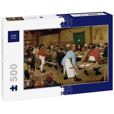 Lais Puzzle Pieter Bruegel d. Ä. - Bauernhochzeit 500 Teile