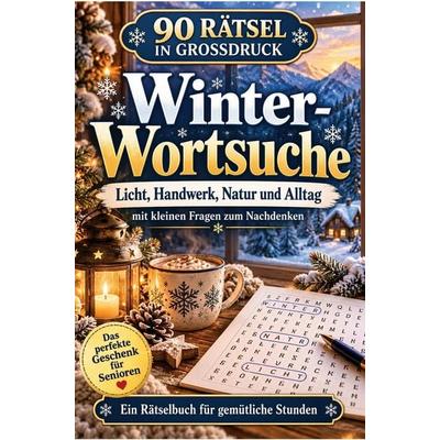 Winter-Wortsuche, Taschenbuch von Reiner Huber, Bookmundo, 978-94-039-5466-0