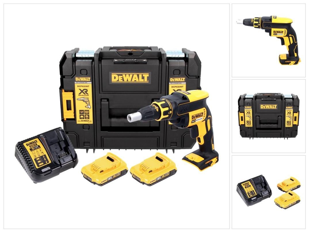 DeWalt DCF620D2-QW Accuboormachine 18V met 2 x 2Ah Li-ion accu en koffer