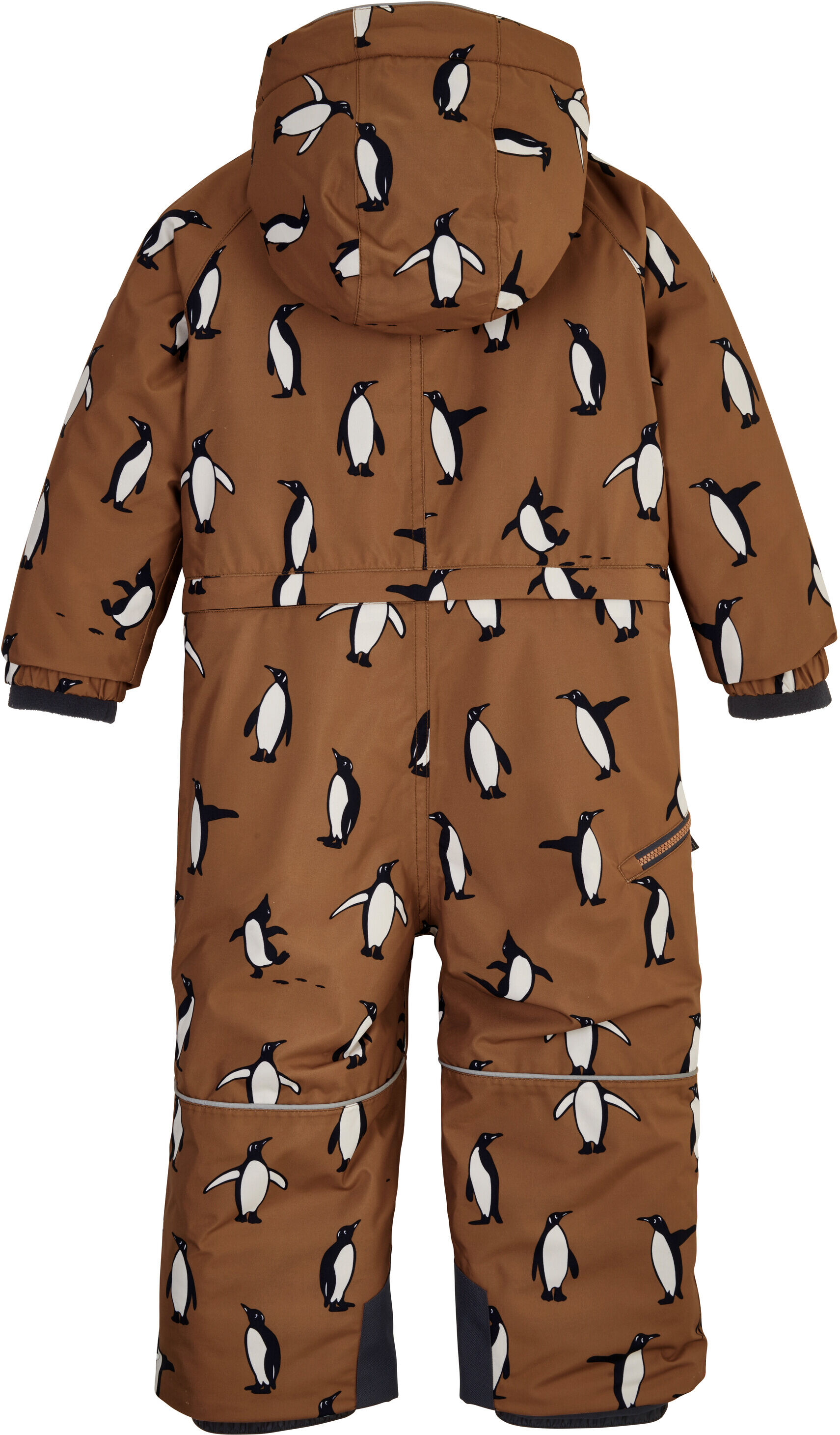 Overall "FISW 26 MNS ONPC", Mädchen, Gr. 98/104, Normalgrössen, braun, Obermaterial: 100% Polyester.Futter: 100% Polyester.Füllung: 100% Polyester, FIRST INSTINCT BY KILLTEC, Overalls Overall, Wasserdichter Skioverall mit Grow-Up-Funktion, reflektierender