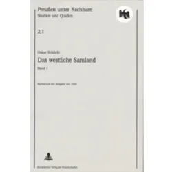 Das westliche Samland, Fachbücher von Oskar Schlicht