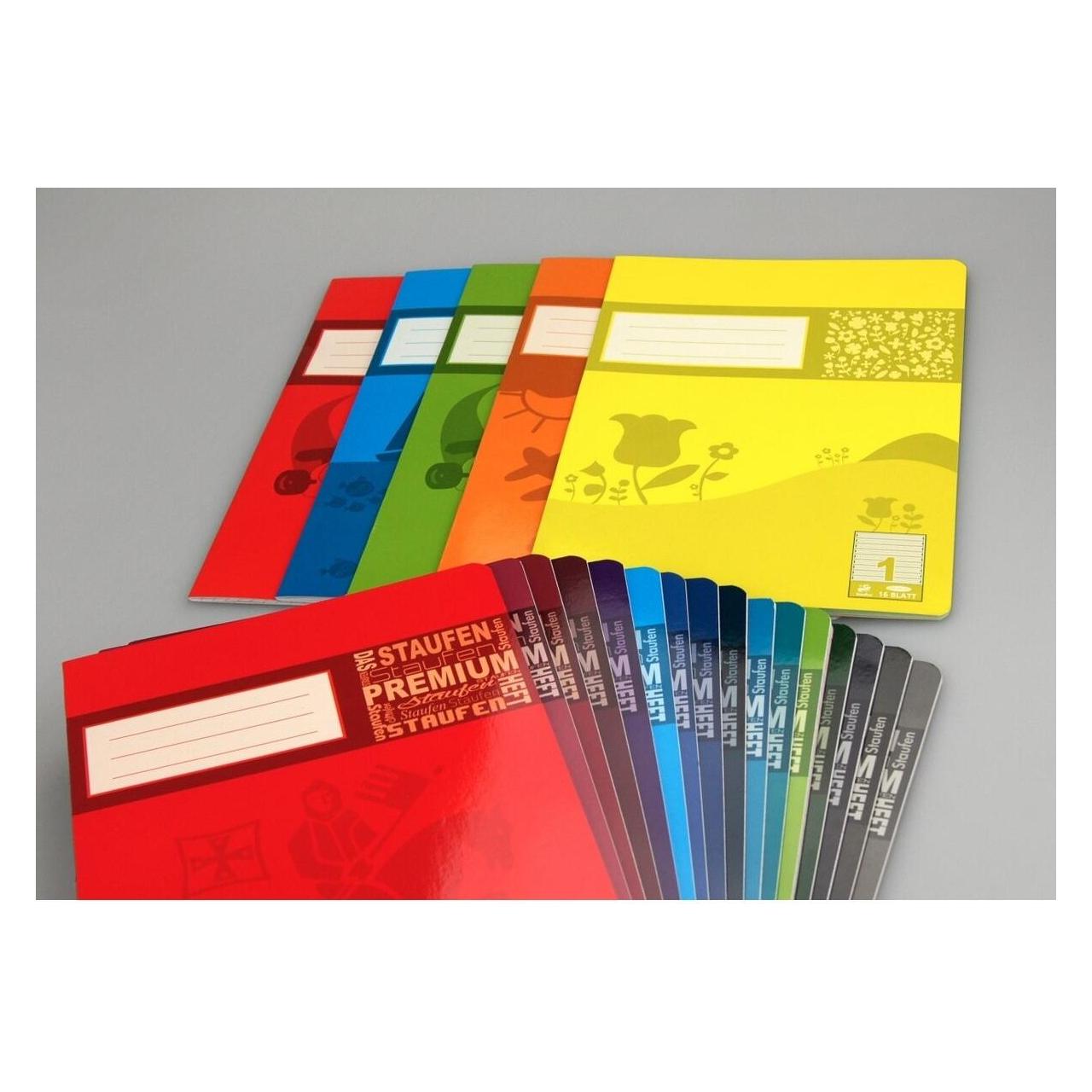 Staufen Heft A5 32BL Lin.4 liniert (A5, Liniert, Weicher Einband) (734010604)