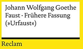 Goethe, Johann Wolfgang - Faust. Frühere Fassung (»Urfaust«) (Reclams Universal-Bibliothek) - Preis vom 13.10.2026 11:25:28 h