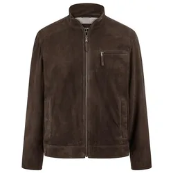 Ziegenvelours-Lederjacke Louis Sayn braun, 54