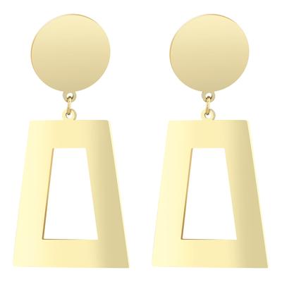 Kettenanhänger ADELIA´S "Anhänger aus Edelstahl", gold, Schmuckanhänger, Damen, Edelstahl, Kettenanhänger, Ein Geschenk, das Freude macht